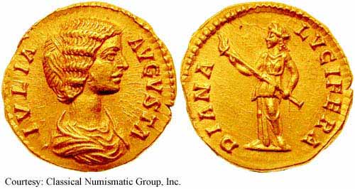 монета Древнего Рима