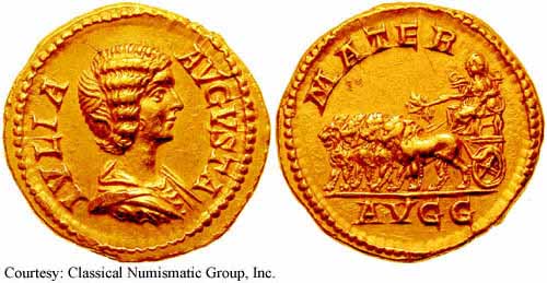 монета Древнего Рима