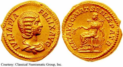 монета Древнего Рима