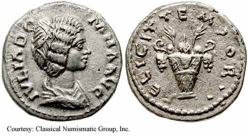 монета Древнего Рима