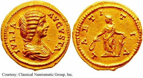 монета Древнего Рима