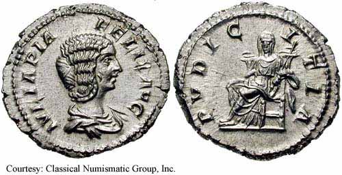 монета Древнего Рима