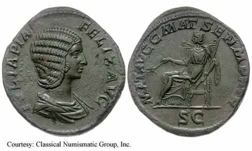 монета Древнего Рима