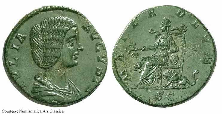 монета Древнего Рима