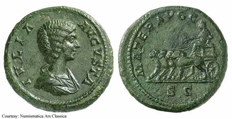 монета Древнего Рима