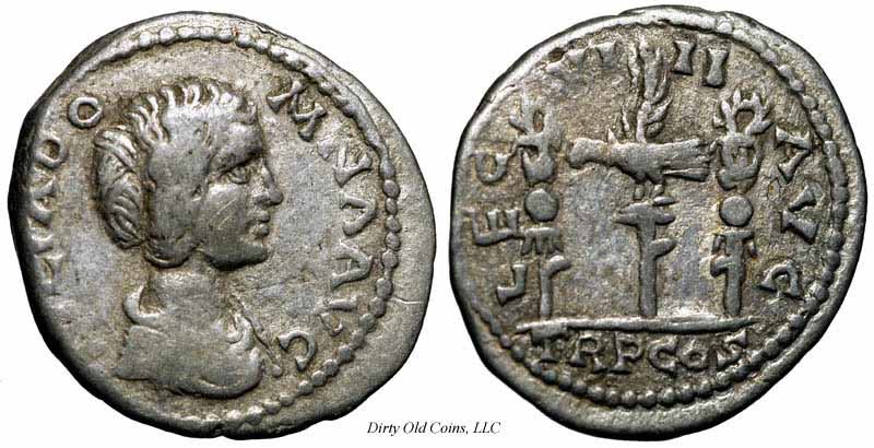 монета Древнего Рима