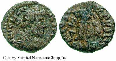 монета Древнего Рима