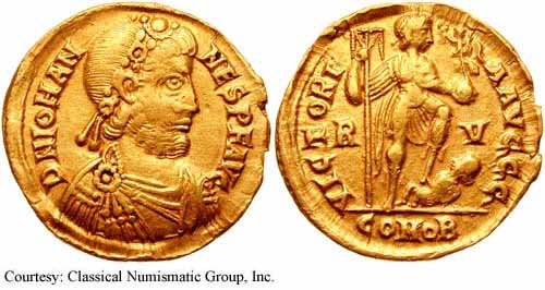 монета Древнего Рима