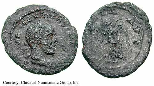 монета Древнего Рима