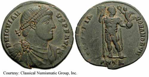 монета Древнего Рима