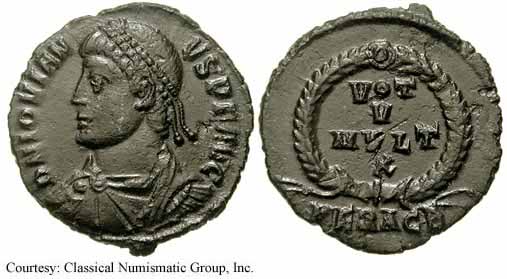 монета Древнего Рима