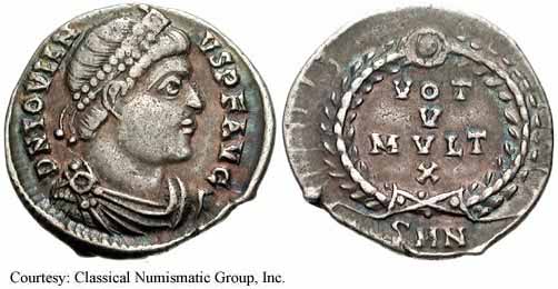 монета Древнего Рима