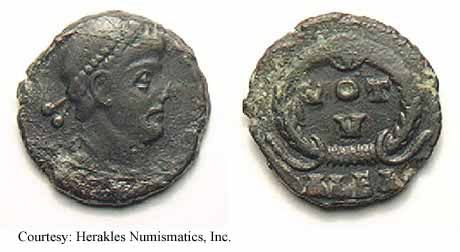 монета Древнего Рима