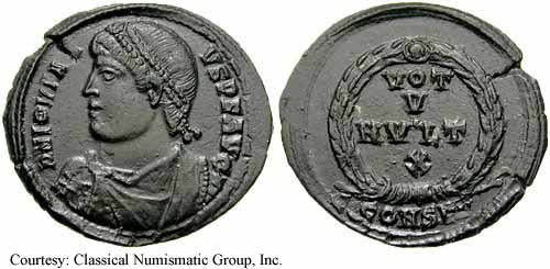 монета Древнего Рима