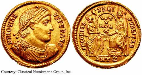 монета Древнего Рима