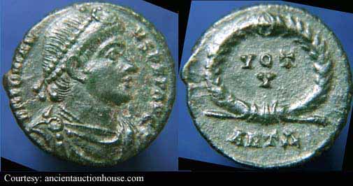 монета Древнего Рима