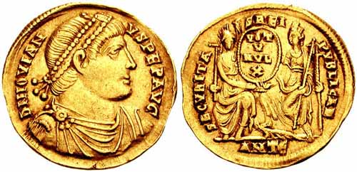 монета Древнего Рима