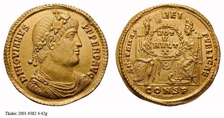 монета Древнего Рима