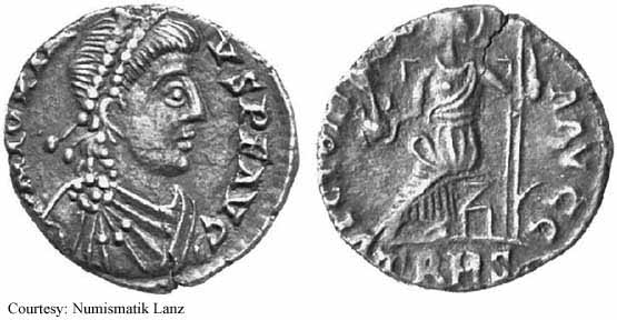 монета Древнего Рима