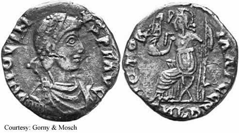 монета Древнего Рима