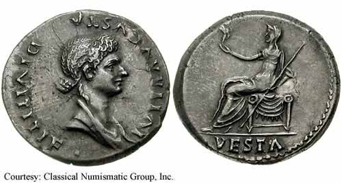 монета Древнего Рима