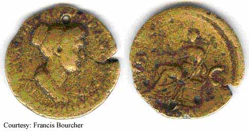 монета Древнего Рима