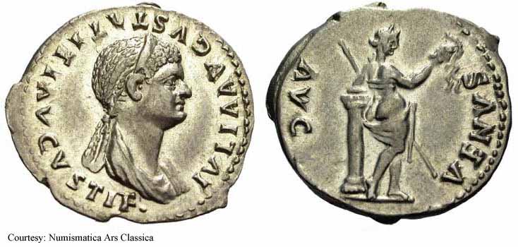 монета Древнего Рима