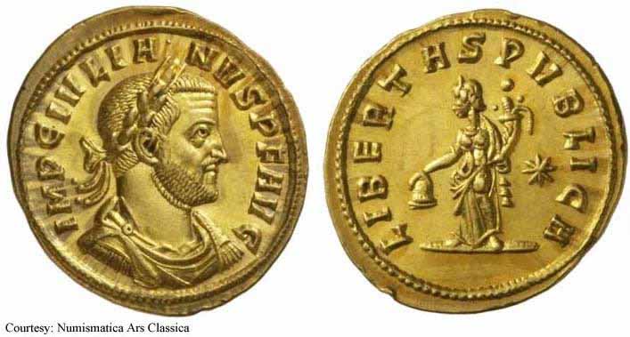 монета Древнего Рима