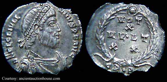 монета Древнего Рима