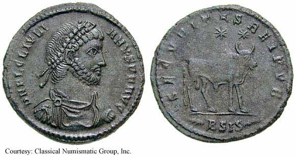 монета Древнего Рима