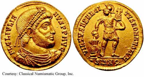 монета Древнего Рима