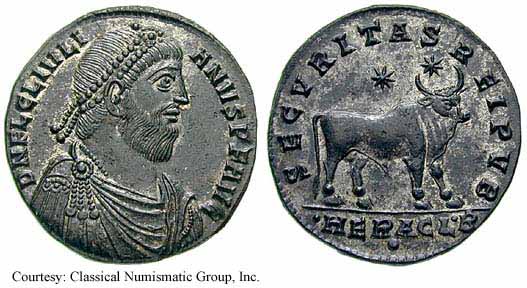 монета Древнего Рима