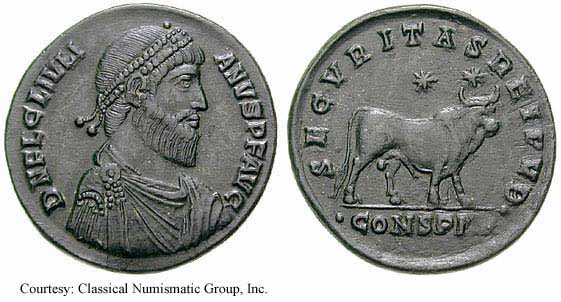 монета Древнего Рима