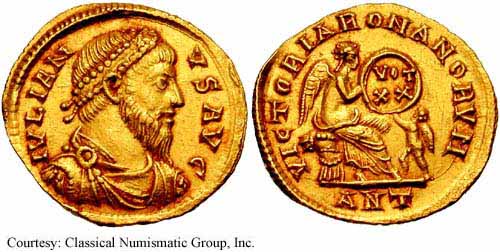 монета Древнего Рима