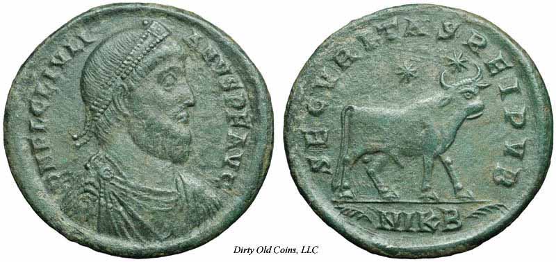 монета Древнего Рима