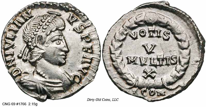 монета Древнего Рима