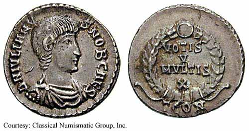 монета Древнего Рима