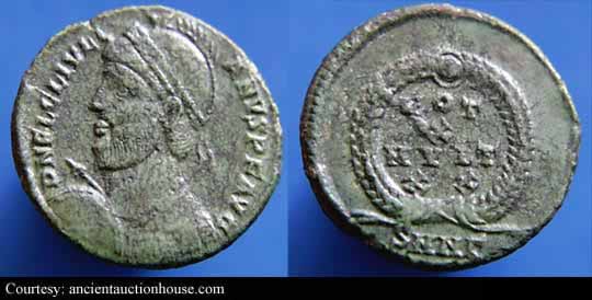 монета Древнего Рима