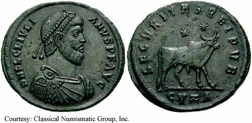 монета Древнего Рима