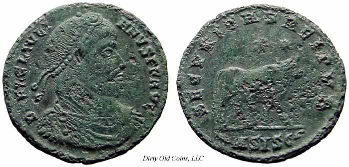 монета Древнего Рима