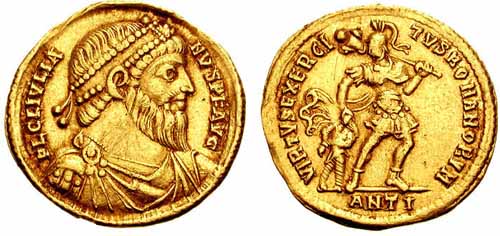 монета Древнего Рима