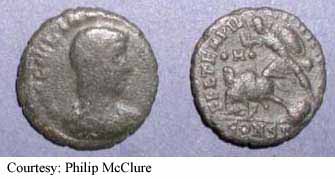 монета Древнего Рима