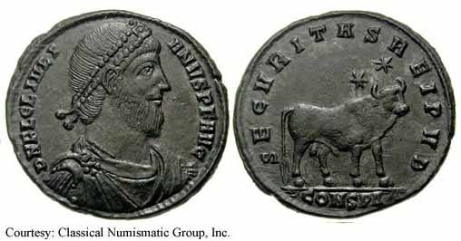 монета Древнего Рима