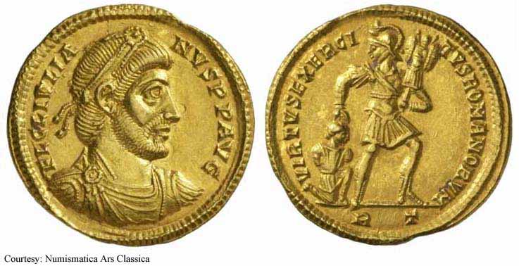 монета Древнего Рима