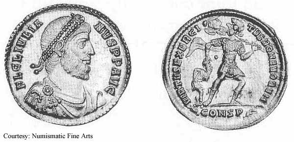 монета Древнего Рима