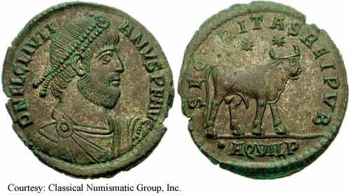 монета Древнего Рима