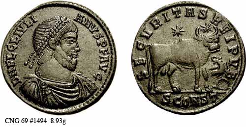 монета Древнего Рима