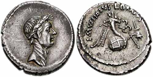 монета Древнего Рима