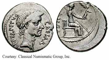 монета Древнего Рима