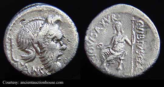 монета Древнего Рима